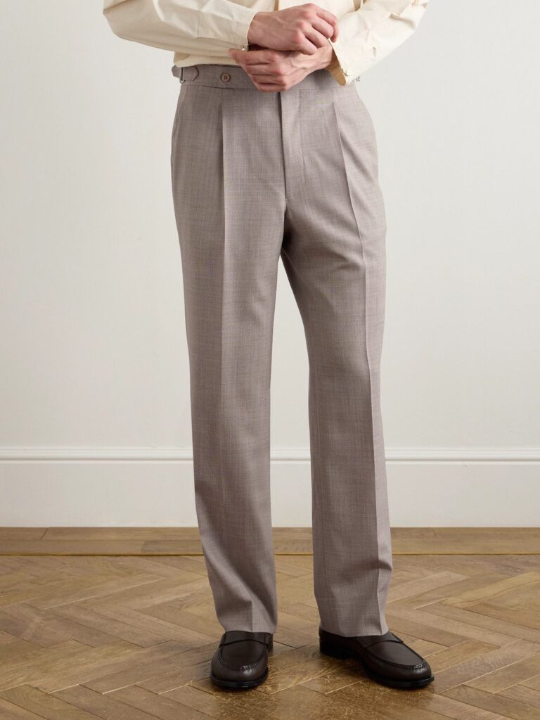 Classic Pleated Heritage Trousers
