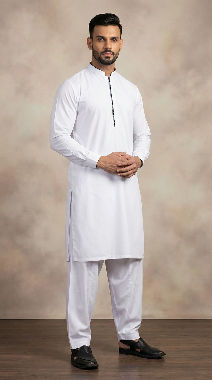 Cotton Essential Kurta — 1