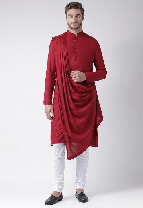 Cowl Draped Kurta