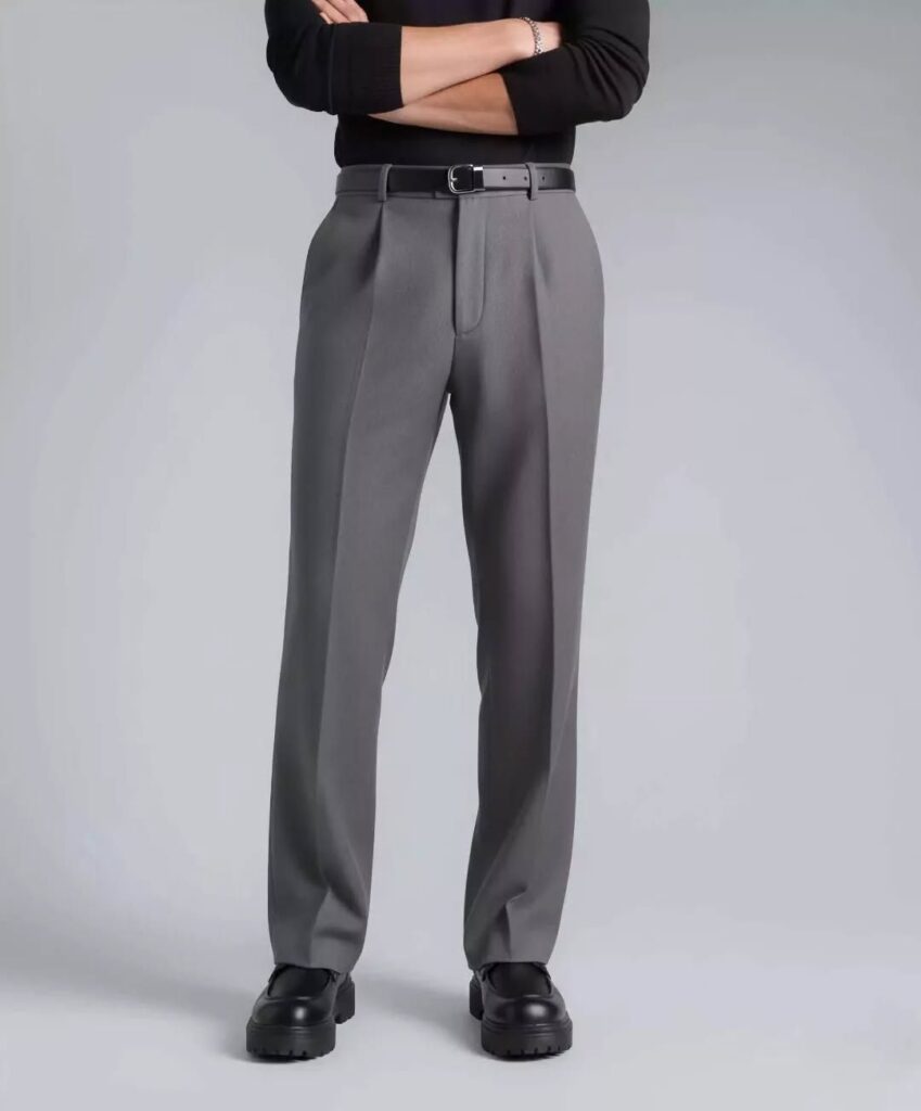 Double Pleat Trousers