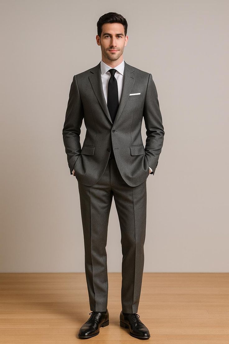 Executive Charcoal Suit — 2