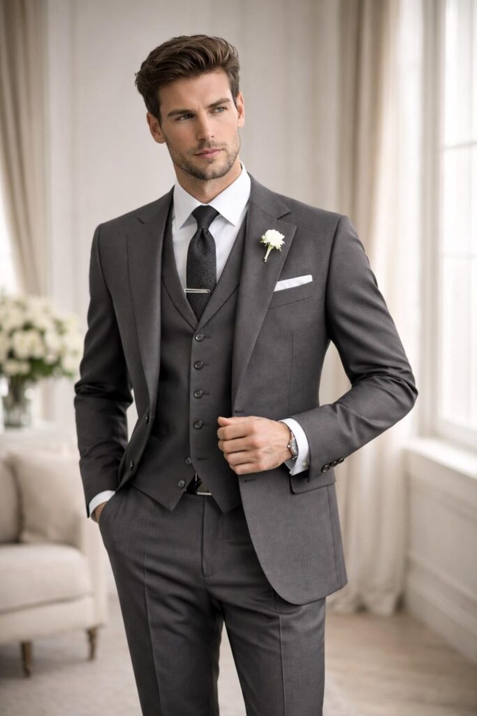 Executive Charcoal Suit