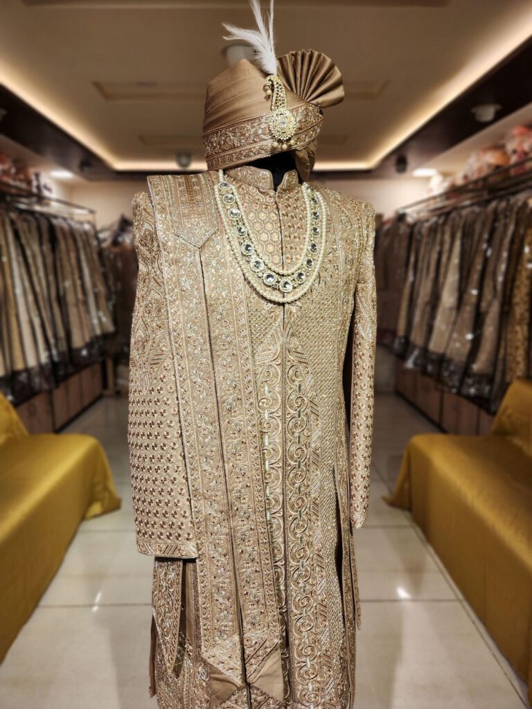 Heritage Gold Sherwani