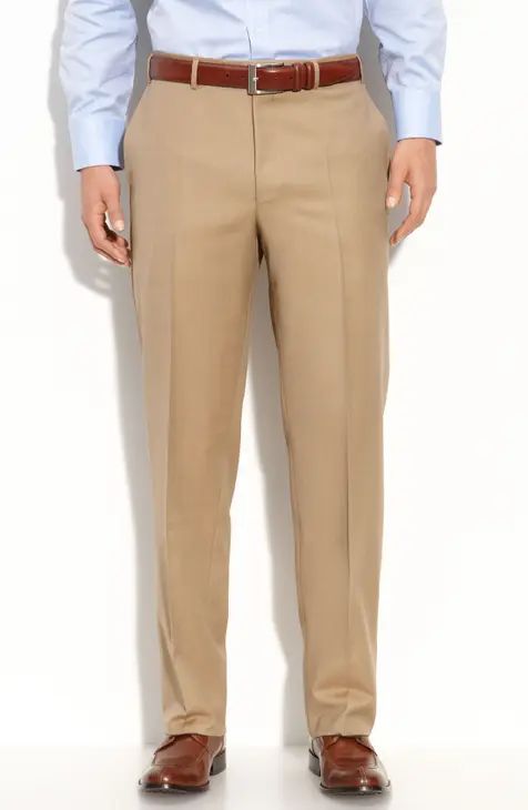 High Waist Pleated Trousers