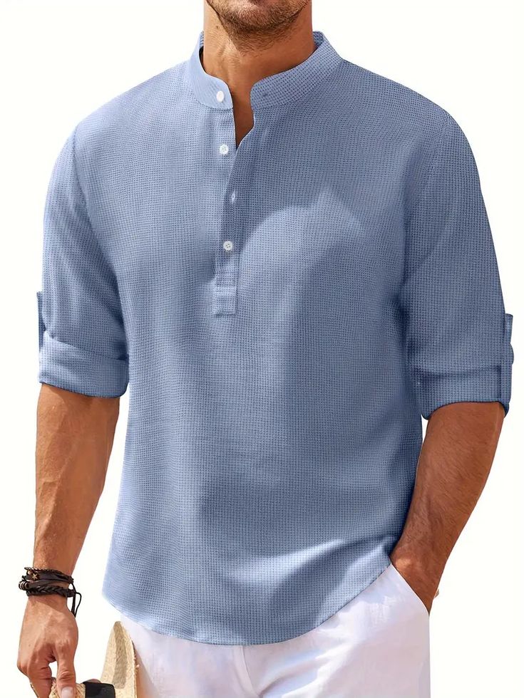 Linen Blend Short Kurta