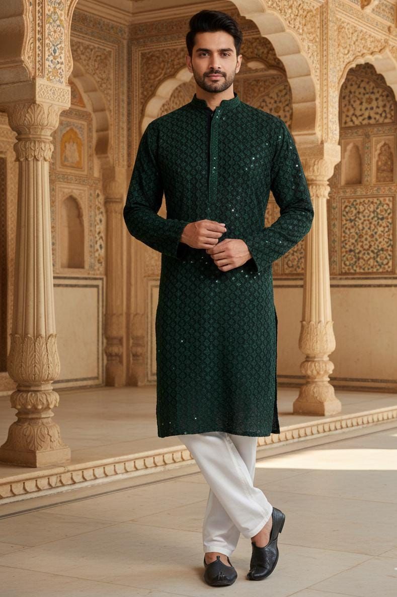 Printed Festive Kurta — 2
