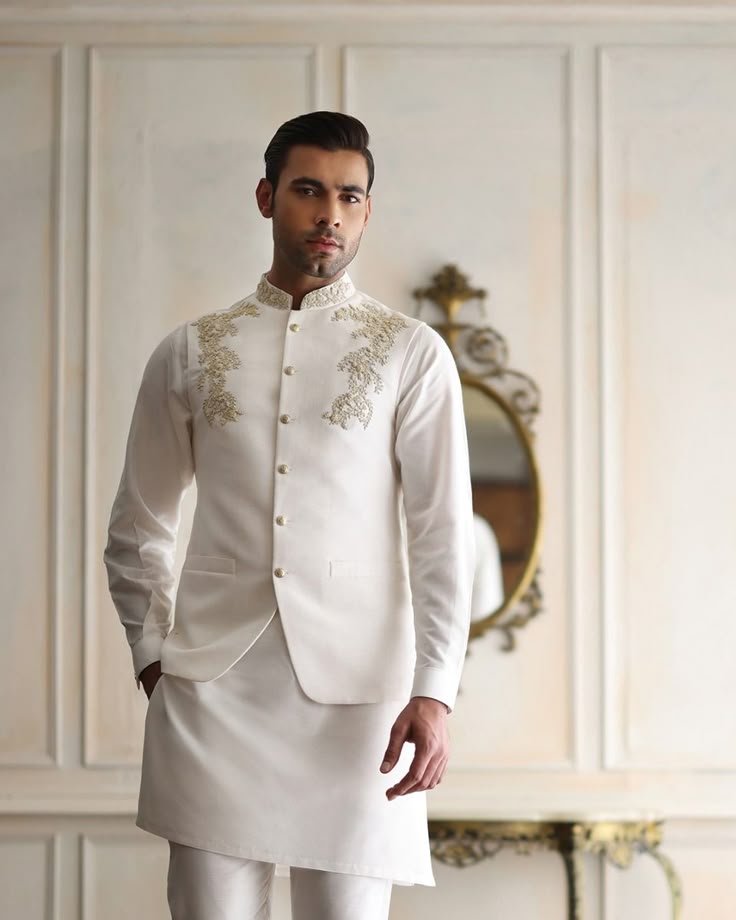 Regal Ivory Bundi Jacket