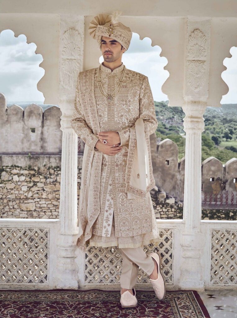 Royal Ivory Sherwani