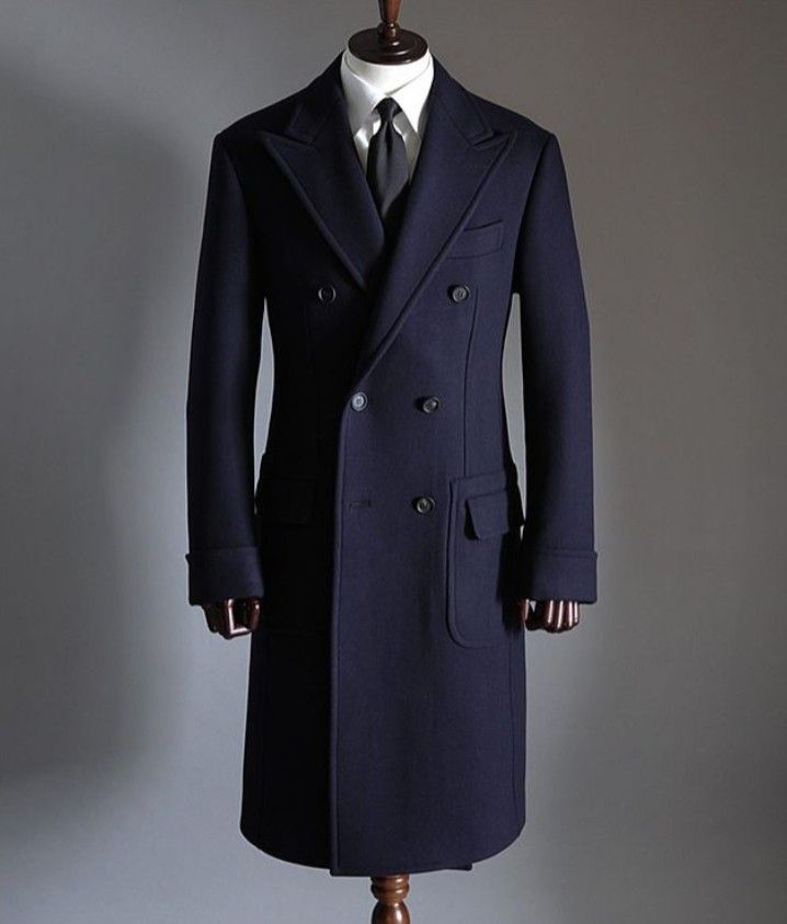 Royal Midnight Trench Coat