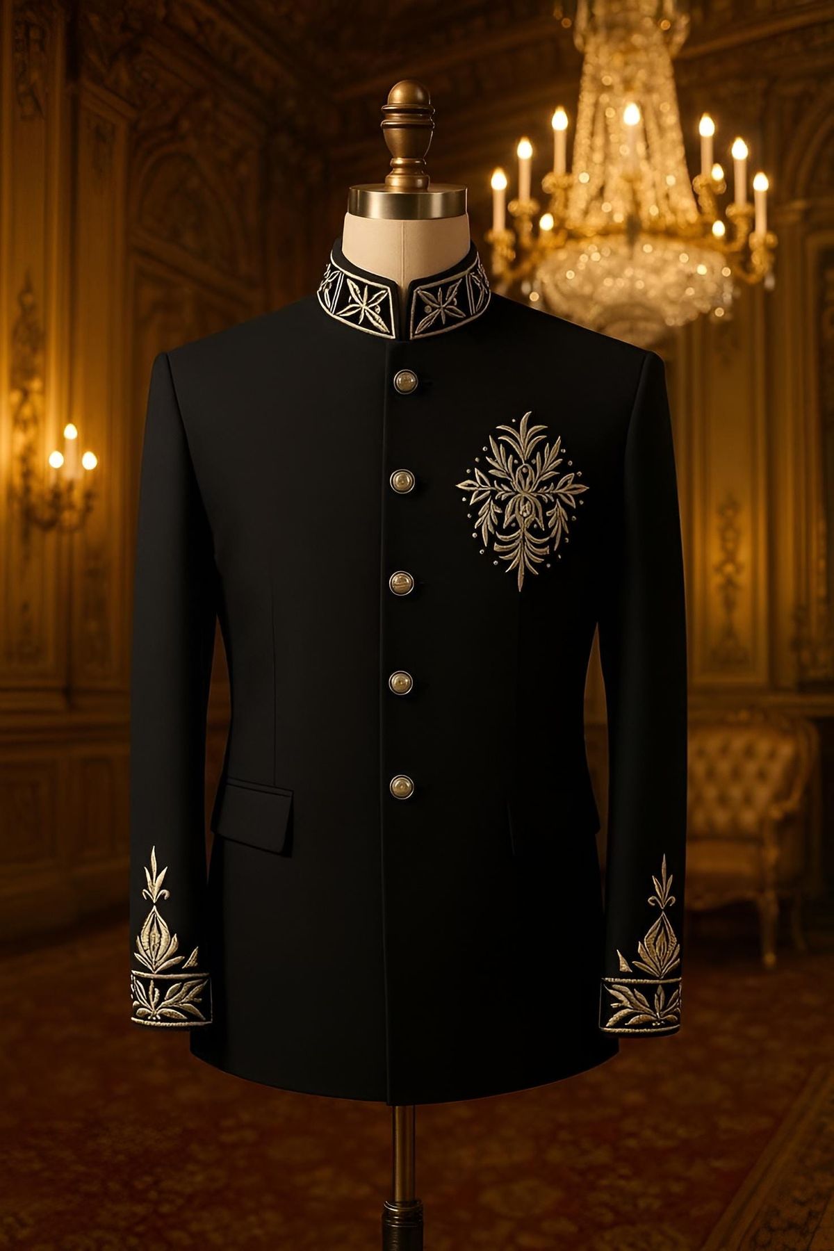 Royal Onyx Jodhpuri Suit — 1