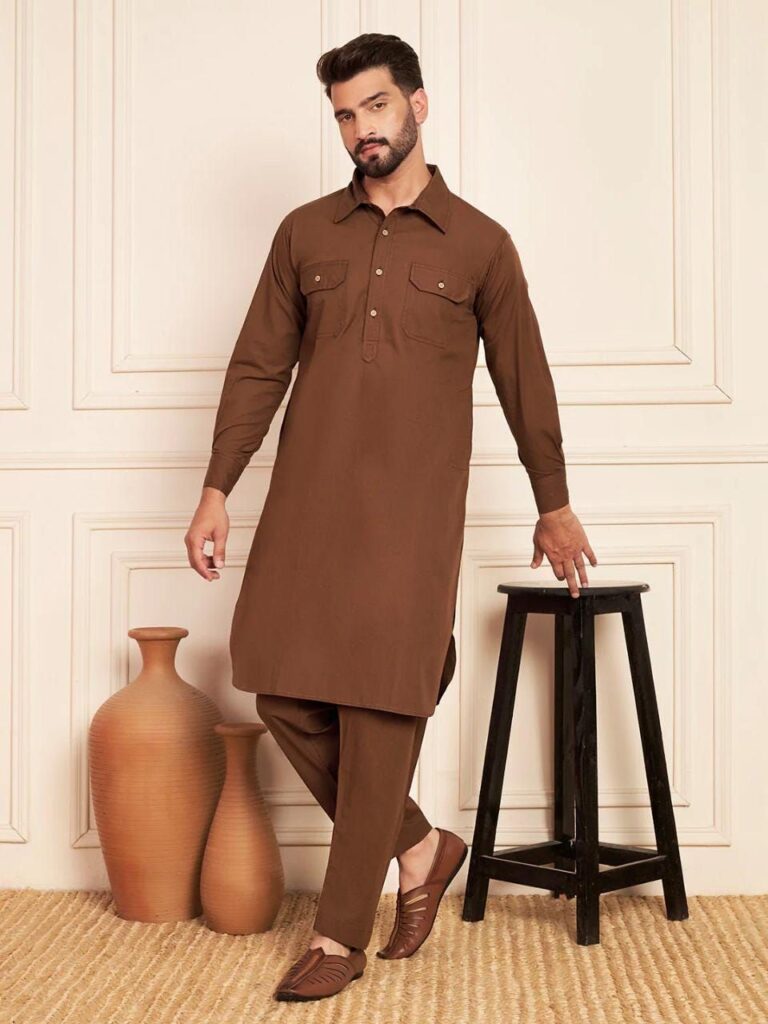 Silk Blend Punjabi Kurta