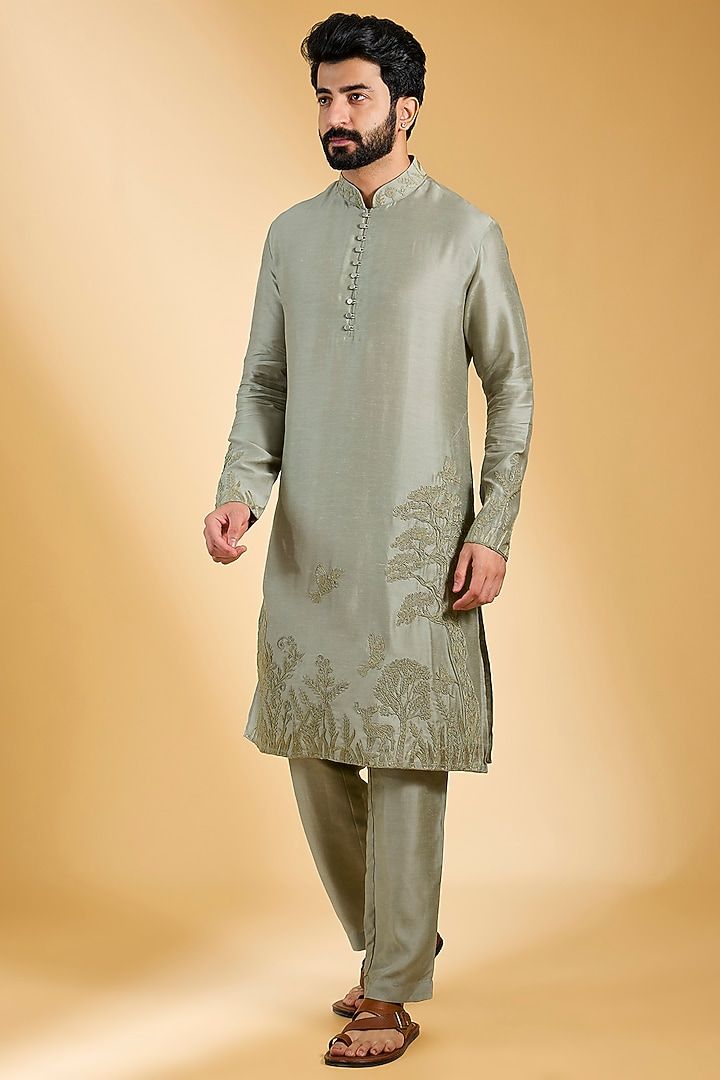 Silk Signature Kurta — 1