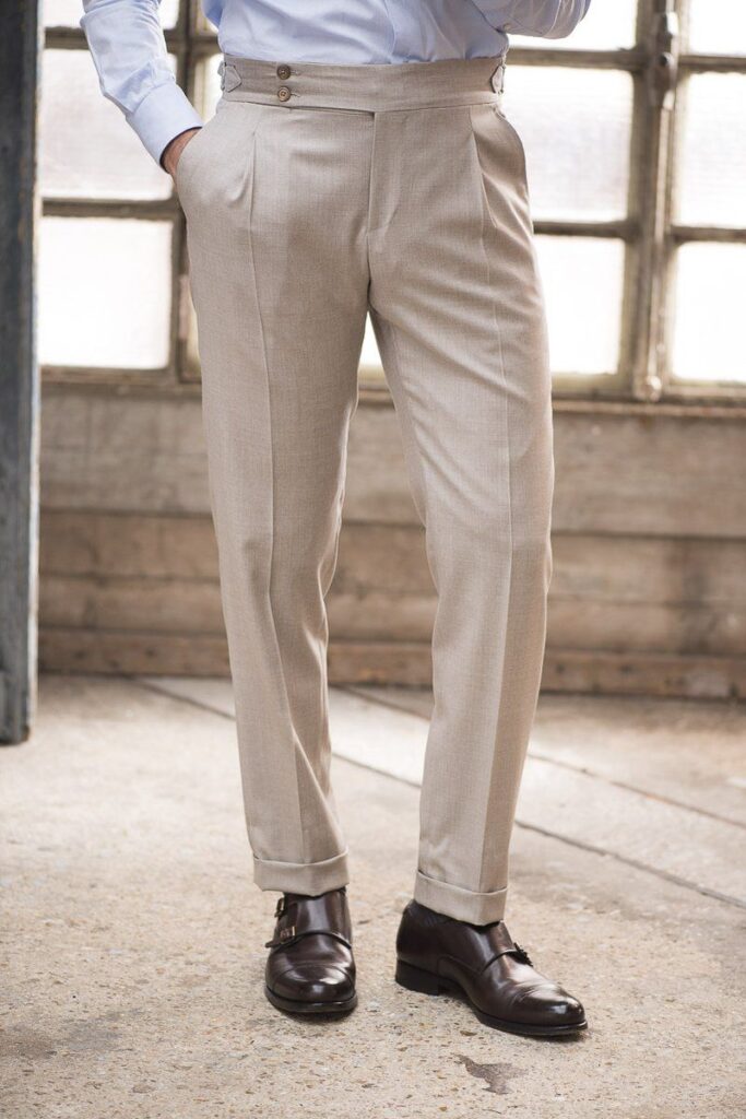 Single Pleat Trousers