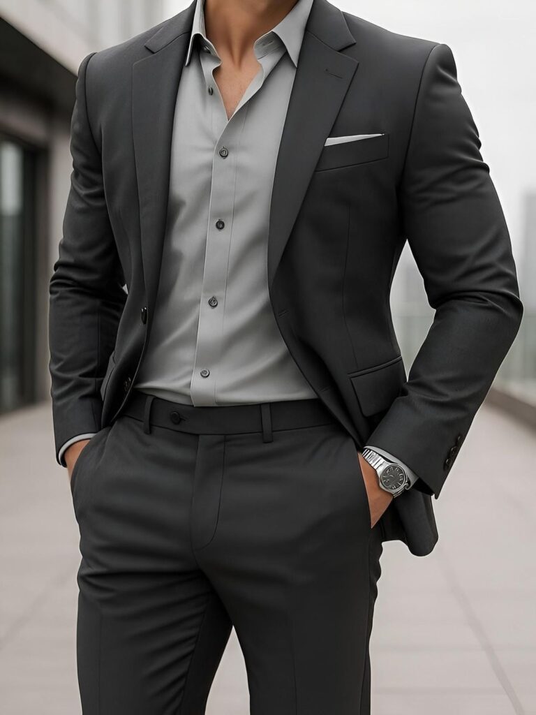 Urban Charcoal Smart Blazer