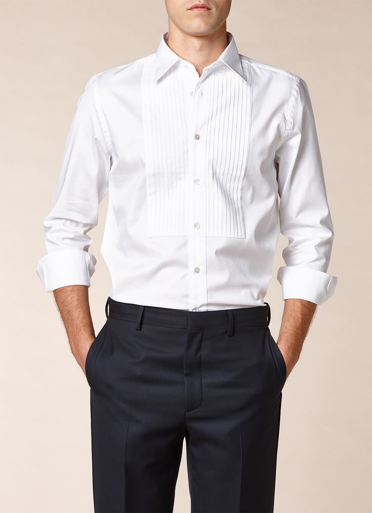 Wingtip Collar Dress Shirt